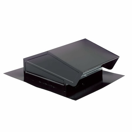 Broan-Nutone Roof Cap, Steel, Black, Epoxy, For: LoSone Fans and Bath Ventilation Fans 634