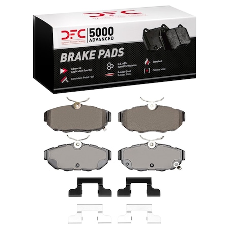 Dfc 5000 Advanced Disc Brake Pad Set,  1551-1465-01