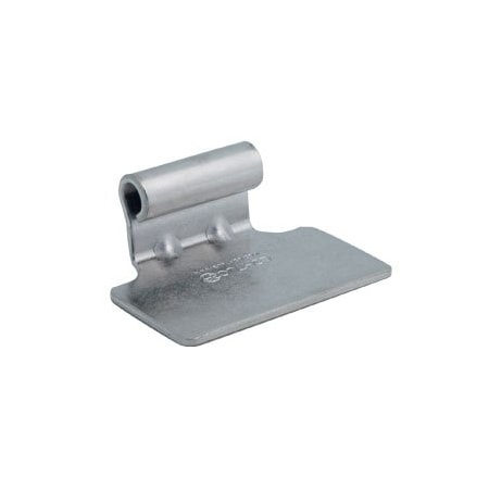 Southco Removable Hinge Frame Leaf, Flat Style, Weld Mount, Stainless Steel, Passivated F6-904-5