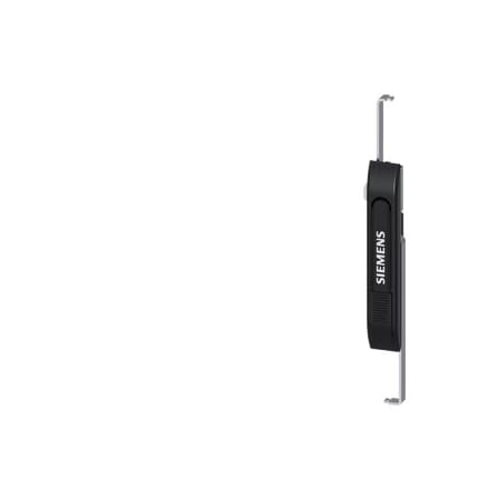 Siemens ALPHA rotary handle recessable with pushbutton technique for floor-mounted 8GK9561-0KK01