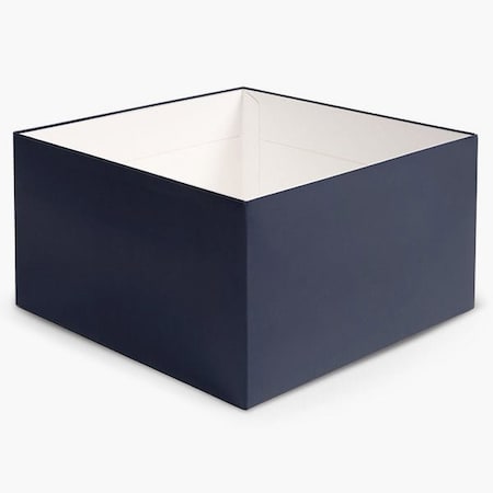 Nashville Wraps Matte Navy Blue Box Base, 10x10x5.5, 25PK GBB10NB