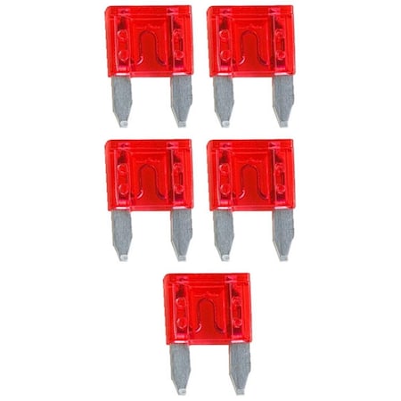 Soundwave Fuse 10 amp Mini Blade, 5PK SO703100