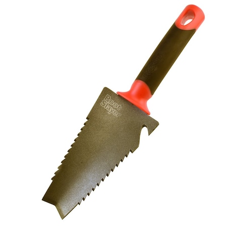 Radius Garden Root Slayer 12.75 in. Carbon Steel Hand Trowel Poly Handle 17011