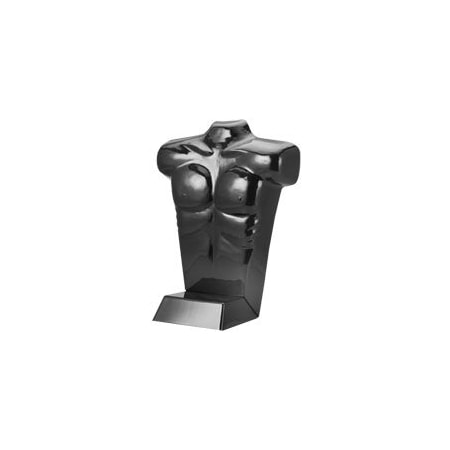 Specialty Store Services Male Freestanding Half Form, Black 40029