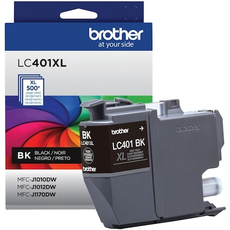 Brother High Yield Black Ink Cartridge LC401XLBKS