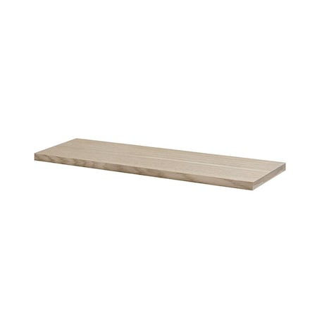 Dolle Lite Feelwood 0.79 in. H X 23.6 in. W X 7.9 in. D Oak Particle Board Decorative Wall Shelf 56616