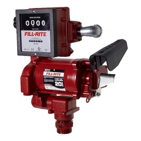 Fill-Rite Electric Drum Pump, Cast Iron, 115 V AC FR711VLN