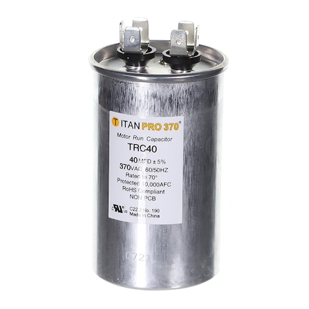 Diversitech 40 MFD 370V ROUND TRC40