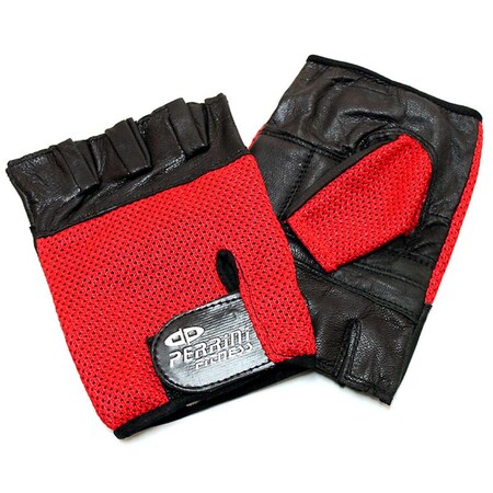 Shelter Leather Gloves, Red - Medium 279R-M