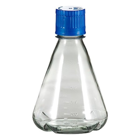 Zoro Select Erlenmeyer Flask , 156 mm H, PK48 FBC0500S