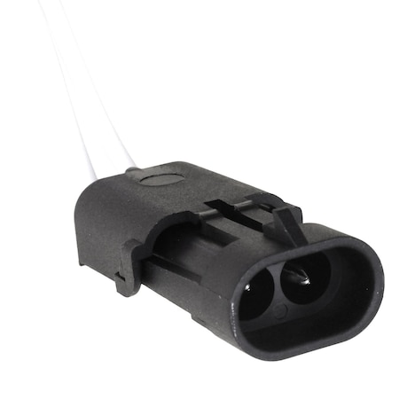 Auveco Weather Pack In-Line 2-Way Shroud Harness Connector 23147