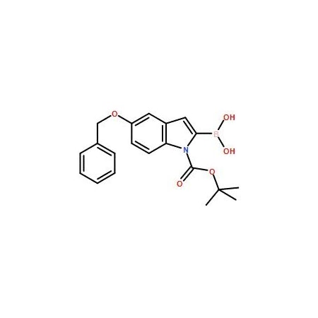 Ak Scientific 5-Benzyloxy-1-Boc-indole-2-boronic acid (1g), CAS 850568-62-6 X2437-1g