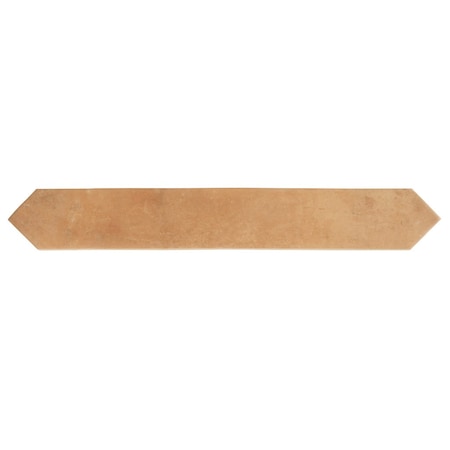 Apollo Tile Terralis 3 x 19 in. Matte Terracotta Porcelain Picket Wall and Floor Tile 7.65 sq ft/case, 20PK UMB88COTPKTA