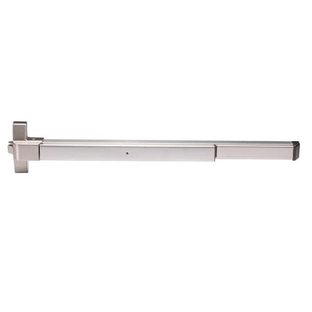 Trans Atlantic Co. VR531 Series Stainless Steel Grade 1 Commercial 36 in. Fire Rated Surface Vertical Rod Panic Exit Device ED-FVR531-US32D