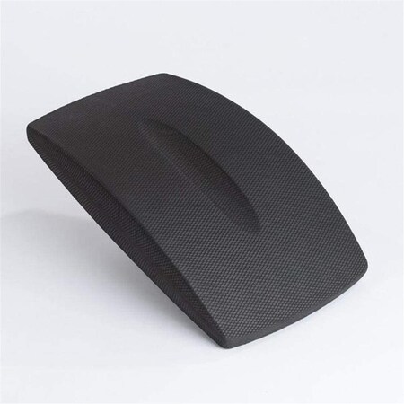 Agm Group 18 x 10.5 x 3 in. Ecowise Spine Support Cushion, Black 83462