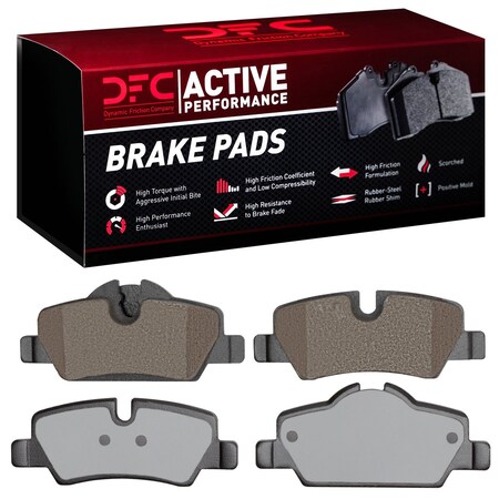 Dfc Active Performance, Disc Brake Pad Set, 1115-1800-00