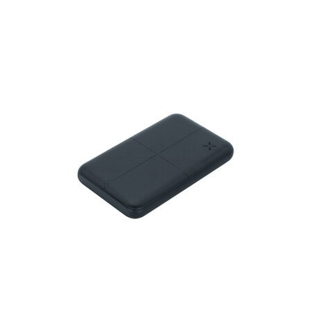 Cable Wholesale Universal Portable Power Bank, 5000mah, 2.1AMP USB-A & C, Black 30W1-63100