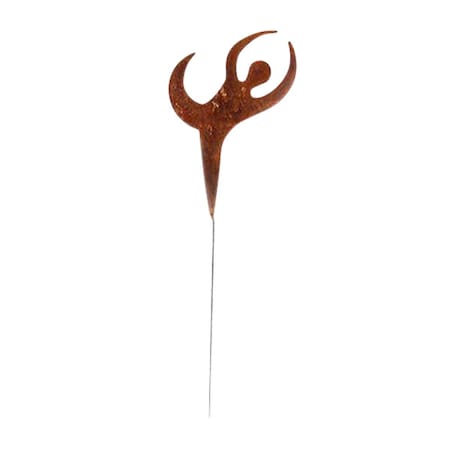 Bbq Innovations Dancer Rusted Garden Stake BB2677654