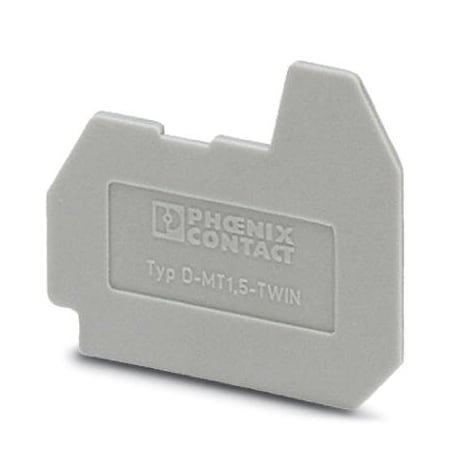 Phoenix Contact D-MT 1 5-TWIN End cover length: 27.8 mm 3002979