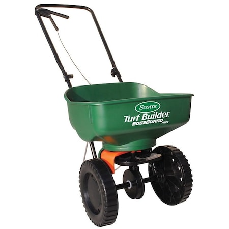 Scotts 76121 Mini Broadcast Spreader, 5000 sq-ft Coverage Area, 60 in W Spread, 23 lb 76121C