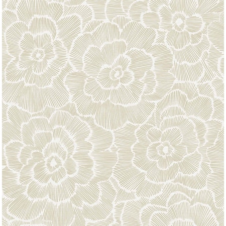 A-Street Prints Periwinkle Stone Textured Floral Wallpaper 4120-26852