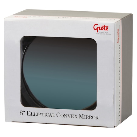 Grote Elliptical Mirror, 8-3/4 In, Convex 12272-5