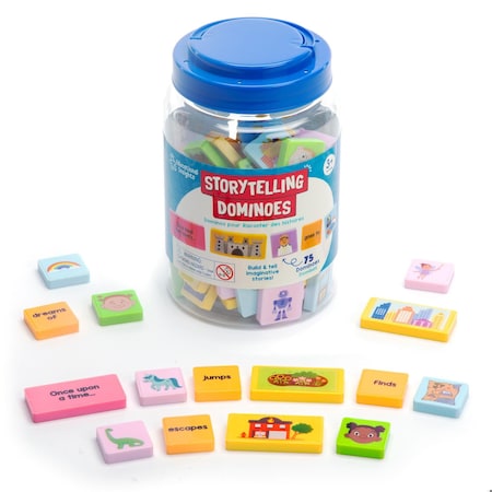 Educational Insights Storytelling Dominoes, 75-Piece Set 2928