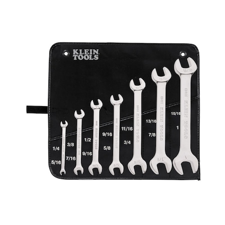 Klein Tools Open-End Wrench Set, 7-Piece 68452