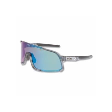 Mcr Safety Hulk HK4 Series Safety Glasses, Green Mirror, MAX63 Dual Coating, Polarized, Crystal Gray 127-HK42BGZDC