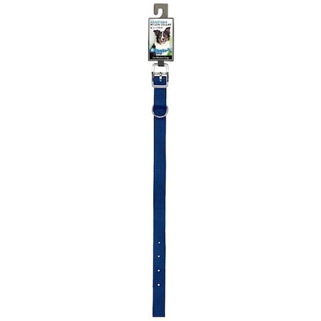 Boss Pet Boss Pet PDQ Dog Collar, 16 in L Collar, 3/4 in W Collar, Nylon, Blue 2971602