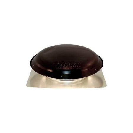 Ventamatic Cool Attic Roof Mount Power Attic Ventilator Aluminum Dome Black 1200 CFM CX2001AABL