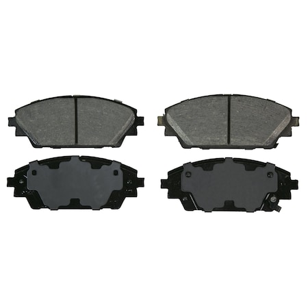 Wagner Brake QuickStop Front Disc Brake Pad Set Ceramic,  ZD1728