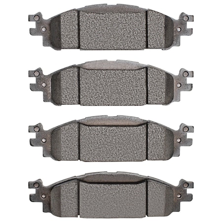 Dynamic Friction Co DFC 5000 Advanced Brake Pads - Ceramic 1551-1508-00