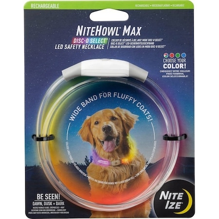 Nite Ize NiteHowl Series Rechargeable Safety Necklace NHMR-07S-R3