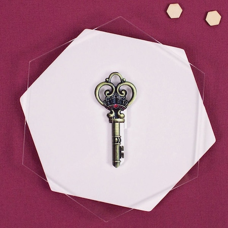 Lucky Line Skeleton Key Shapes Decorative House Key - SC1 B146S