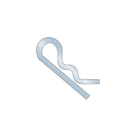 Huyett Bridge Pin, Zinc Plated Spring Steel, 0.026 in Wire Dia x 0.344 in Length x Fits 3/64 in Shaft BP-141