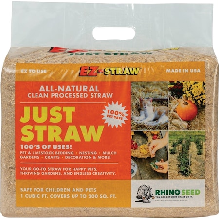 Ez Straw 1 Cu. Ft. Straw MLEZJUSTSTRAW10