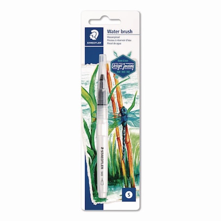 Staedtler Classic Water Brush, Nylon/Polyester Blend, Round 949 BK-1-C