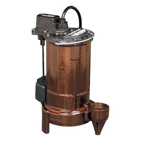 Liberty Pumps SubmersibleSumpPump, 50ft, 13in, 115VAC 297-5