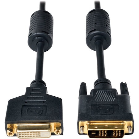 Tripp Lite 6FT DVI SINGLE LINK EXTENSION DIGITAL TMDS MONITOR CABLE DVI-D M/F 6FT P562-006-SL