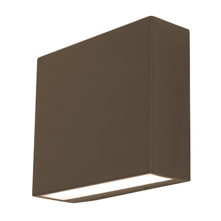 Afx Dakota 8in. LED Outdoor Sconce, 120-277V, 24W, 5 CCT, Bronze DKTW0807LAJUDBZ