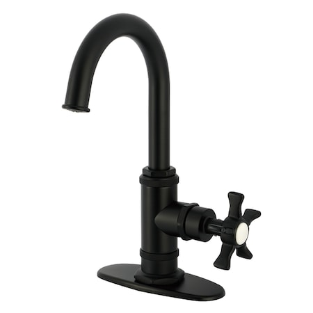 Kingston Brass Single-Handle Bar Faucet, Matte Black KSD8500NX