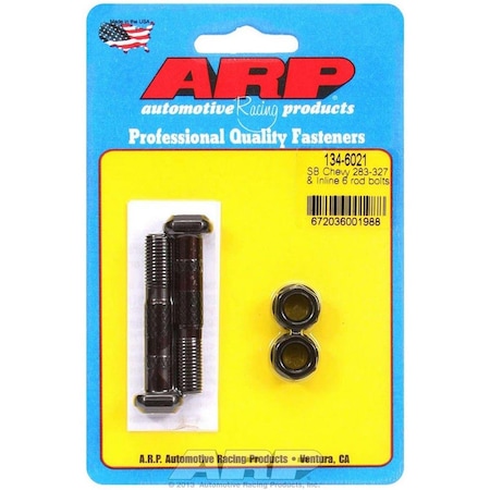 Arp 134-6021 Rod Bolt Kit for Small Block Chevy 283-327 SJ, 2PK ARP134-6021