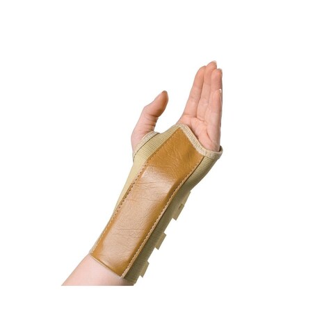 Medline 7in Elastic Wrist Splint, Size M, Left Wrist ORT19100LM