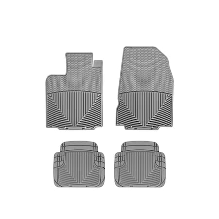 Weathertech Grey, Front and Rear All Weather Floor Mats W87GR-W50GR