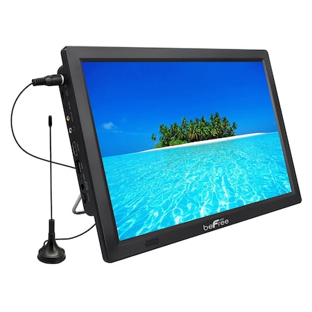 Befree Sound Portable 14 Inch LED TV with HDMI and Built-in Digital Tuner in Black BFS-TV14-BLK