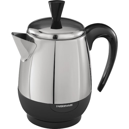 Farberware 4 Cup Stainless Steel Coffee Percolator FCP240