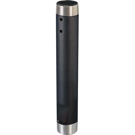 Chief 12" Fixed Extension Column - For Projectors - Black - Aluminum - 500 lb CMS012