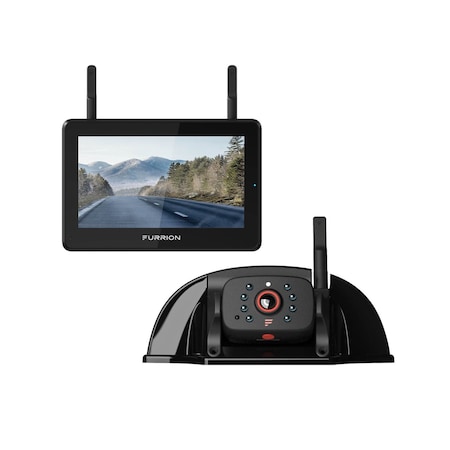 Furrion Vision S+ Digital Wireless Observation/ Back Up System, 5" Display FOS5HTASF