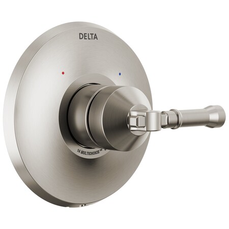 Delta Broderick 14 Series Valve Only Trim In Lumicoat Stainless T14084-SS-PR